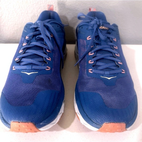 Hoka One One Challenger ATR 5 Women's Size 10.5 Blue Running Shoes - Picture 3 of 9